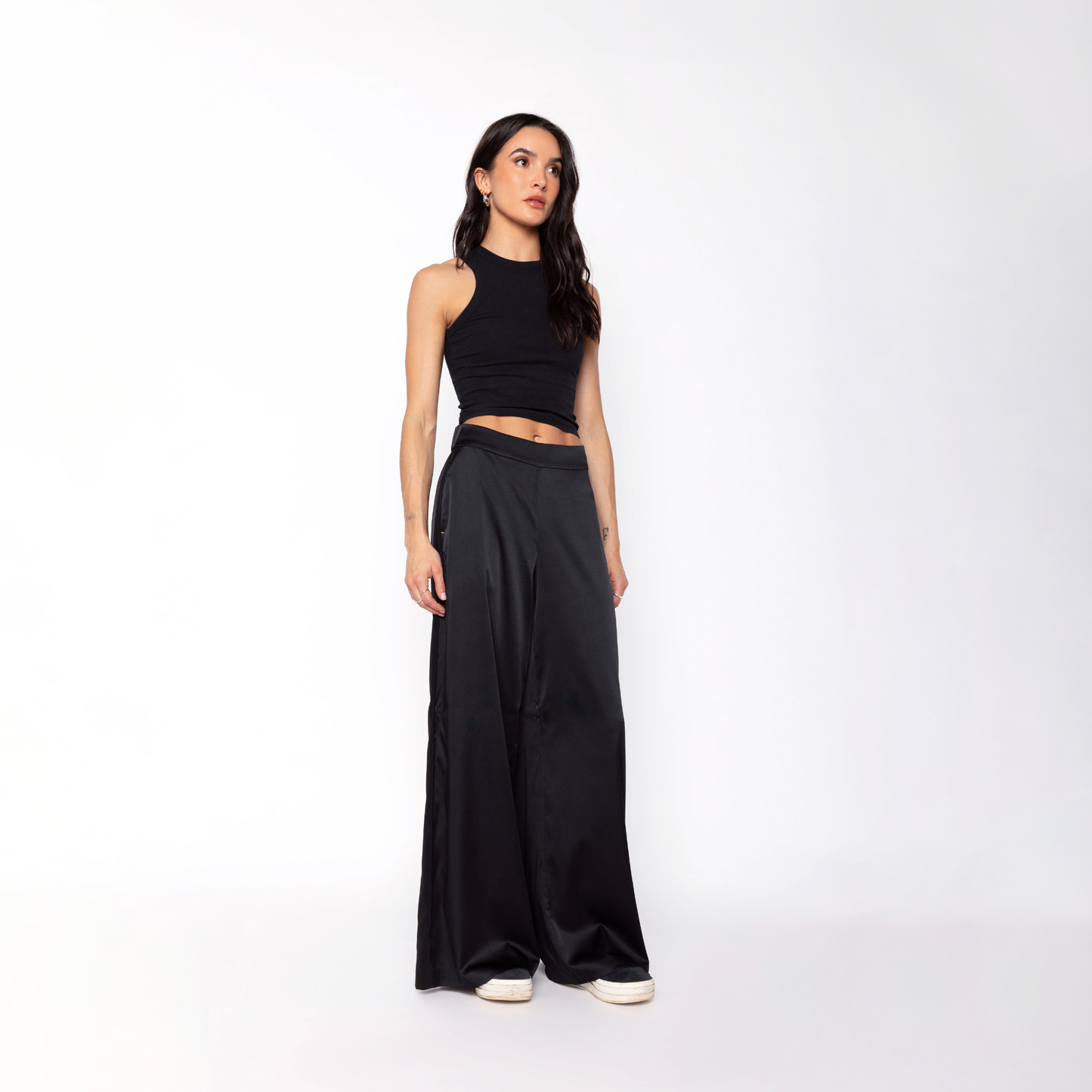 Tuxedo Pant | Jet Black/Black Stripe