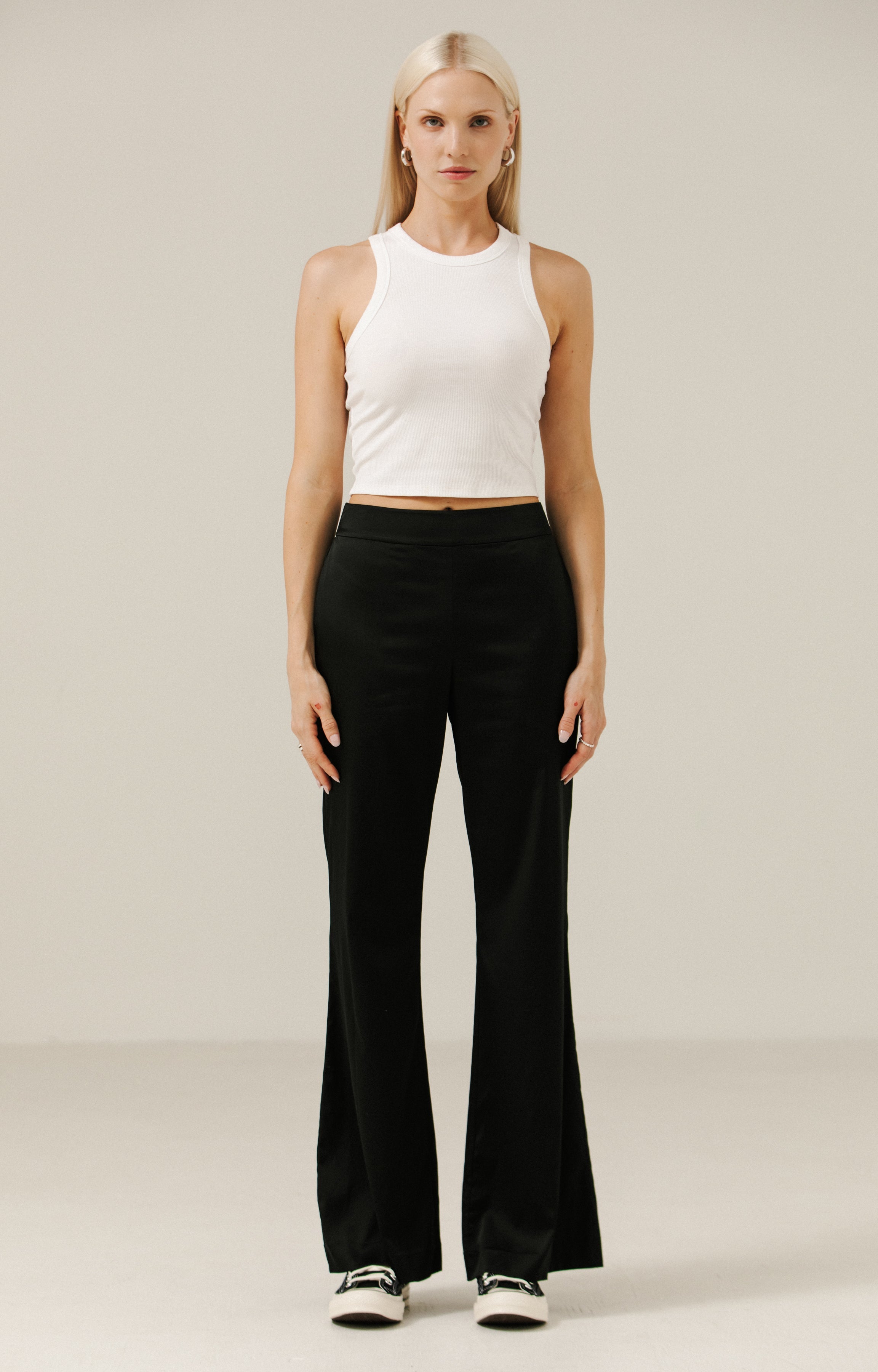 Infinity Pant#Color_Jet Black