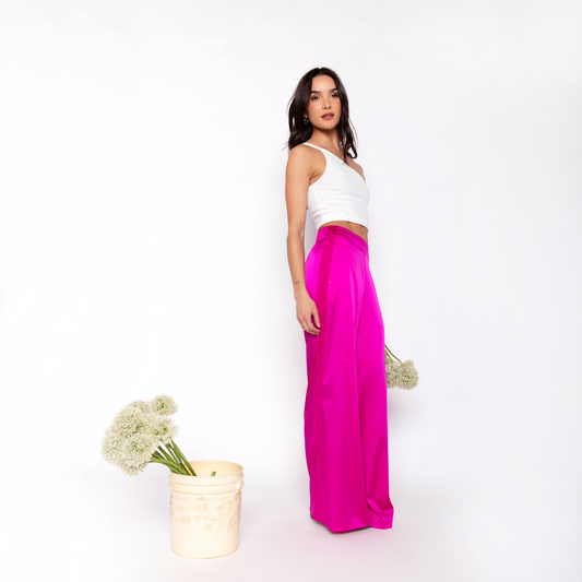 Tuxedo Pant | Magenta