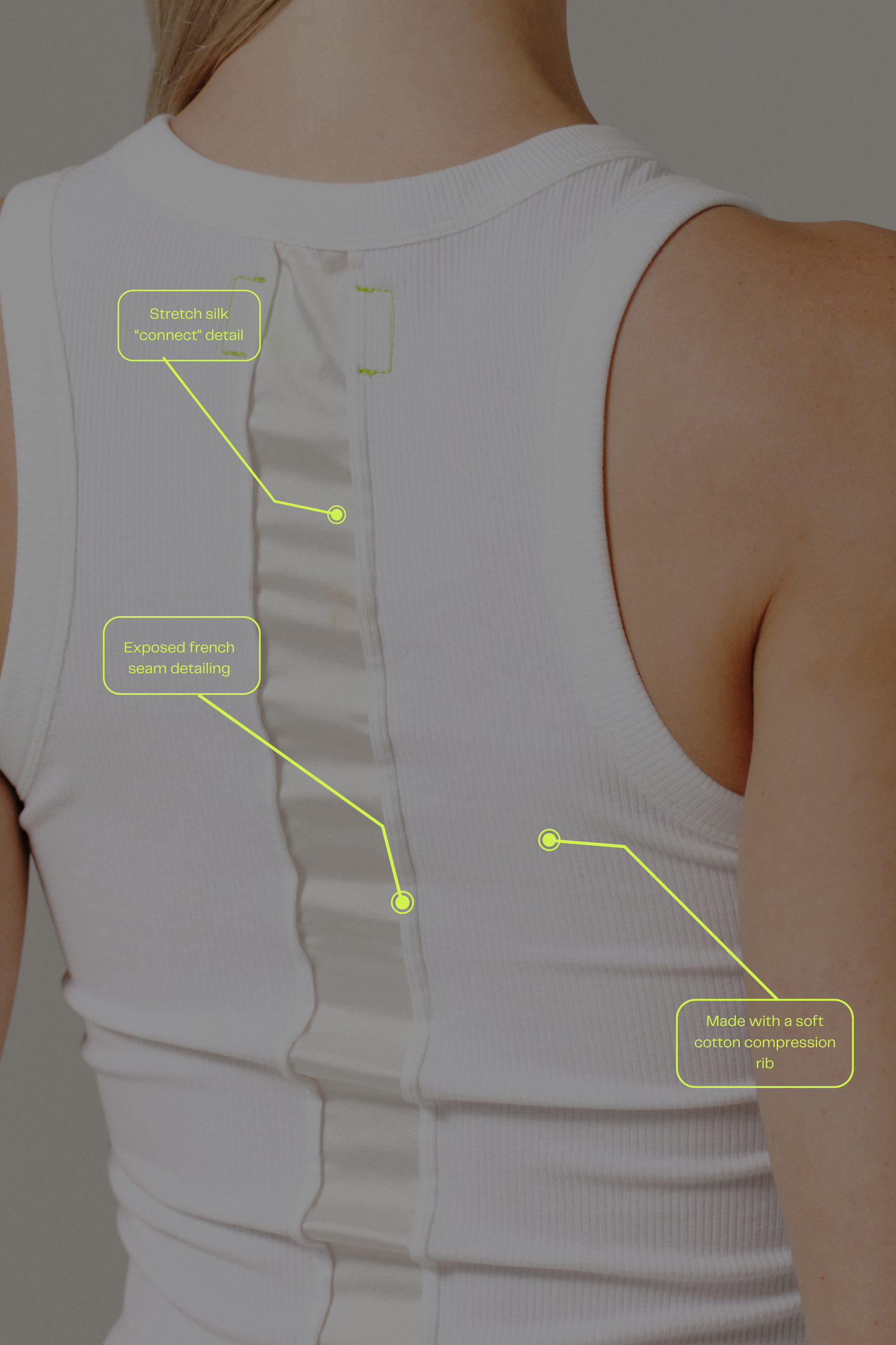 Connect Tank | White