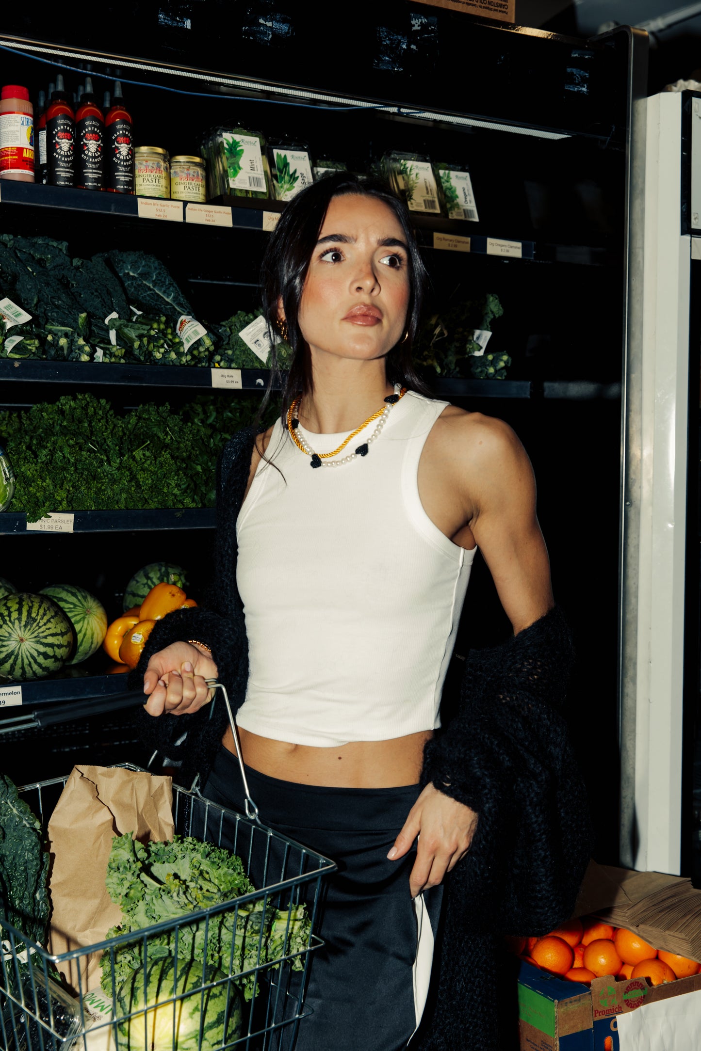 Connect Tank | White/Black