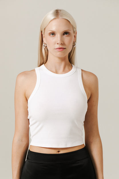 Connect Tank | White/Black