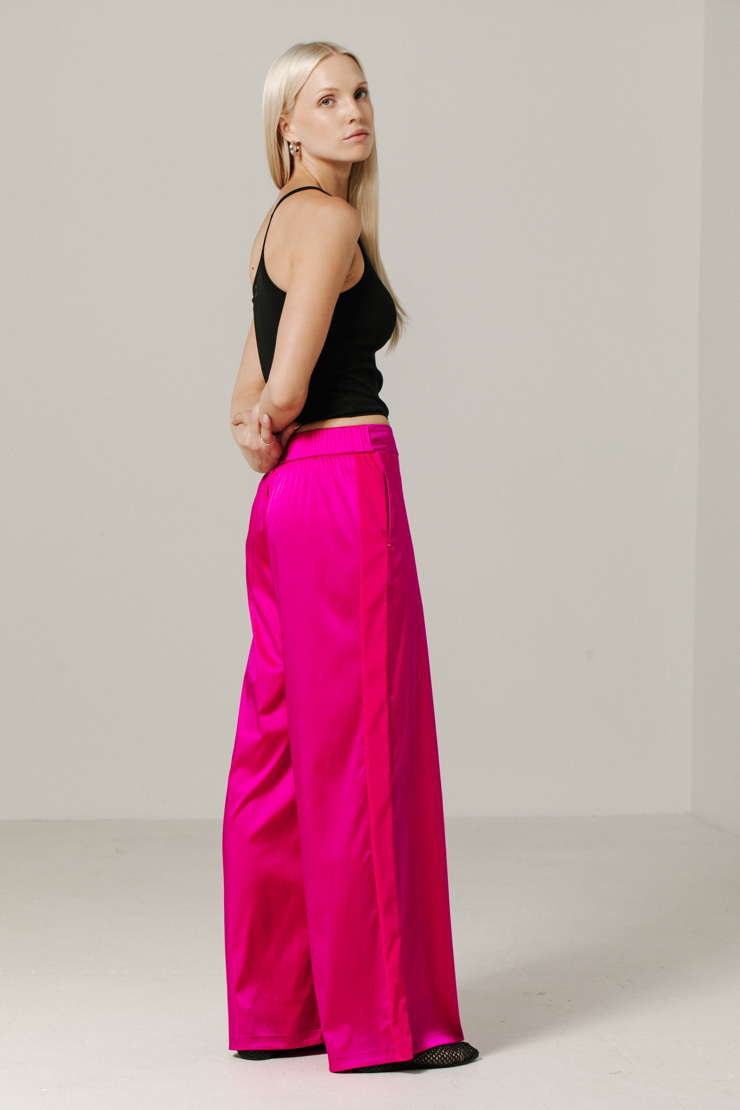 Tuxedo Pant#Color_Magenta