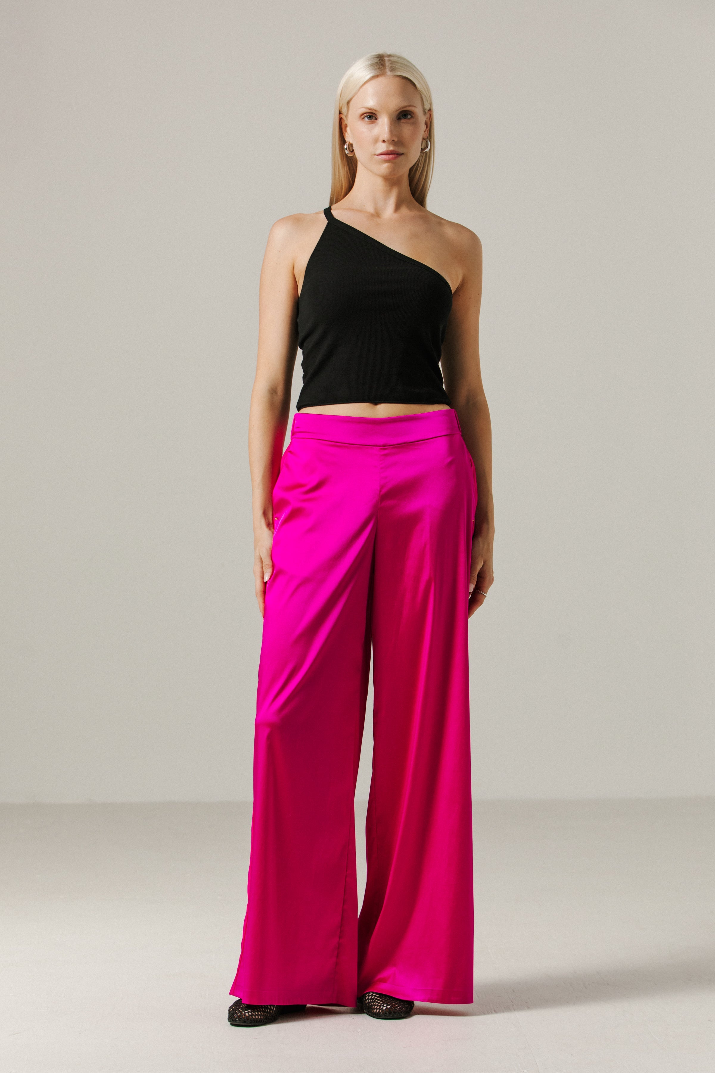 Tuxedo Pant#Color_Magenta
